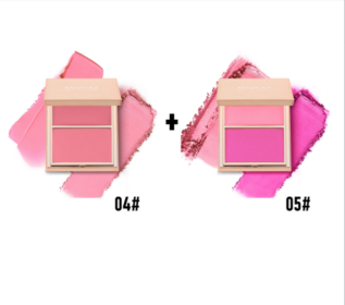 PHOFAY Double-Take Cream & Powder Blush Duo (Option: 1PCS-Set1)