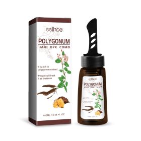 Polygonum Hair Dye Comb, Deep Clean Dry Smooth Black Glossy Hair Comb (Option: 3pcs)